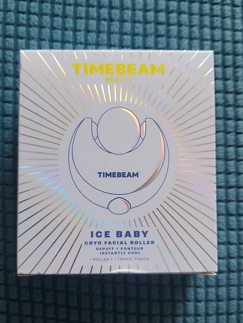 NIB Timebeam Ice Baby Cryo Facial Roller